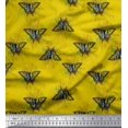 thumbnail image 1 of Soimoi Georgette Viscose Fabric Artistic Butterfly Print Fabric by Yard 42 Inch Wide, 1 of 3