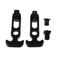 thumbnail image 1 of KAKOWELY Car Tail Box Buckle 2pcs Stainless Steel Car Tail Box Buckle Hood Lock Bumper Trim Lock Rear Tail Box Retractor Cover Lock Universal Clip Car Automobile Repacking Clip A78-1 (Black), 1 of 5