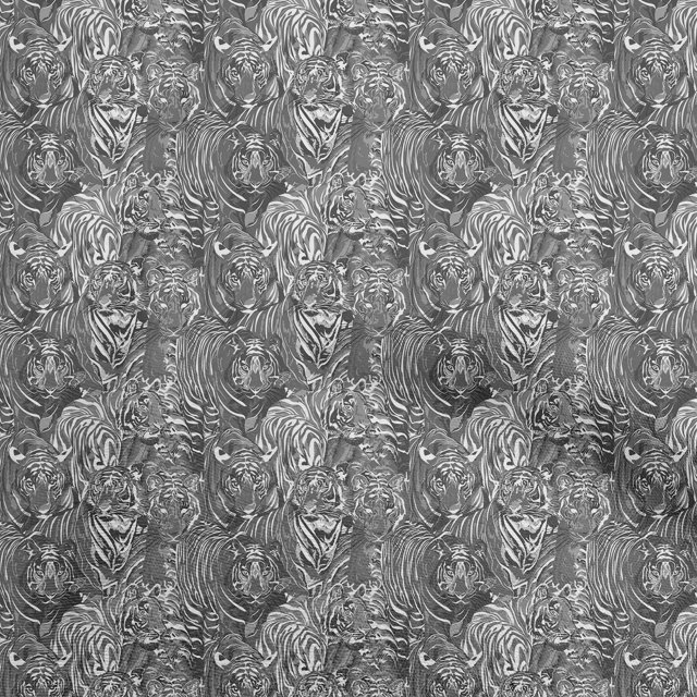 oneOoneCottonPoplinGrayFabricAnimalFabricForSewingPrintedCraftFabricByTheYard42InchWide
