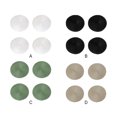 thumbnail image 3 of Maytalsory 4pieces Durable Placemats For Dinner Table Easy Care And Heater Resistant white 1Set, 3 of 6