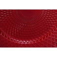 thumbnail image 2 of Plaque De Chargeur (Diamant En Pointillé) (Rouge) (13 ") - Ensemble De 6, 2 of 2