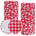 thumbnail image 1 of MasteelfCA 40Pcs Jam Jars Lids Screw Lids Twist Off Lids Storage Caps for Canning Jars, 1 of 6