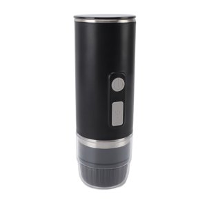 Portable Electric Coffee Maker, 5V Car Coffee Maker 15 Bar Pressure Compact Heat Insulation Leakproof ABS  for Home