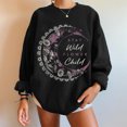 thumbnail image 2 of Pompotops Sweat-Shirt Ample à Manches Longues en Polaire pour Femmes, 2 of 6