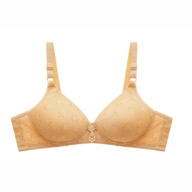 Soutien-gorge Confortable Couleur Unie Sans Armatures