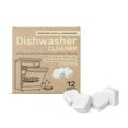 thumbnail image 1 of Effervescent Dishwasher Cleaning Tablets 12 Pack Powerful Grease Removal Plastic-Free Packaging Deep Clean For Household Dishwashers 0.42Lbs, 1 of 9