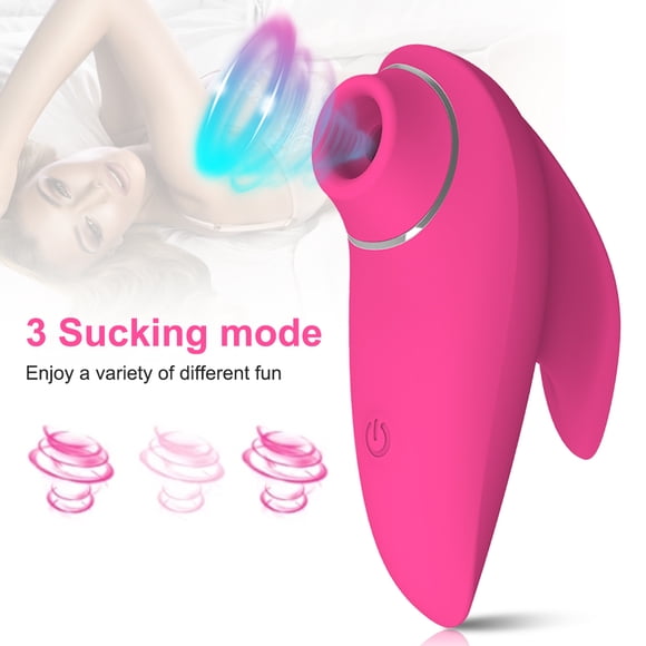 XBONP Vibromasseur à Succion Jouet de Sexe pour Femmes Jouets Vibrants Stimulateur de Clitoris Vibromasseur à Succion pour Sexe Femme Adultes Produit Rouge