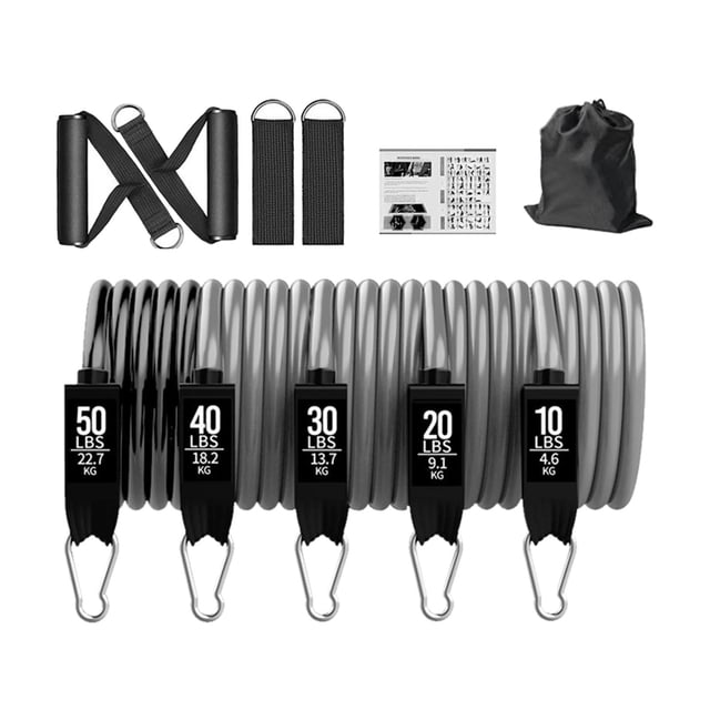 Resistance Bands Set Pull up Assistance Bands Elastic for Strength Training 150lbs 11Pcs Set