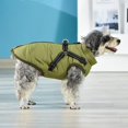 thumbnail image 2 of Warm Dog Jacket  Snowproof Windproof Waterproof Dog Winter Coat for Cold Weather - Soft Fleece Lining and Warm Thick Padded Dog Snow Coat for Puppy Small Medium Large Dogs, 2 of 9