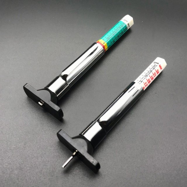 Tire Tread Depth Gauge Smart Color Coded Tread Depth Gauge; Ruler Pen Accurate Measurement Tool for Cars Trucks, 2 Color