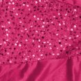 thumbnail image 4 of Ltctricy Robe Courte en Velours à Paillettes pour Femme, Manches Longues, Col à Boutons Quart, Chemise-Robe Scintillante à Empiècements, Robe Courte de Soirée, 4 of 7