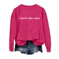 thumbnail image 5 of Chandail de Mode d'Hiver pour Femmes, Imprimé Festif de Noël, Haut à Col Rond, Chandails à Capuchon Mignons pour Femmes, Chandail à Capuchon pour Femmes, Chandails Confortables pour Femmes, Chandails à Capuchon Butter pour Femmes, Sweat pour Dames, Softball pour Filles, Échauffement, 5 of 5