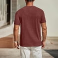 thumbnail image 2 of Besolor Men's Summer T-Shirt Short Sleeve Classic Crew Neck Tee Shirts Casual Solid Color Basic Tops, 2 of 5