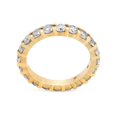 thumbnail image 2 of 2ct Prong Diamond Eternity Ring 14K Yellow Gold, 2 of 2