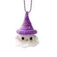 thumbnail image 1 of Birdeem Little Ghost Hand-Woven Cute Keychain Bag Car Pendant Hanging Gift, 1 of 5