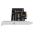 thumbnail image 3 of SilverStone Tech Inc ECM21-E M.2 PCIe NVMe SSD adapter card with Screwless design and CLKREQ# setting support., 3 of 6