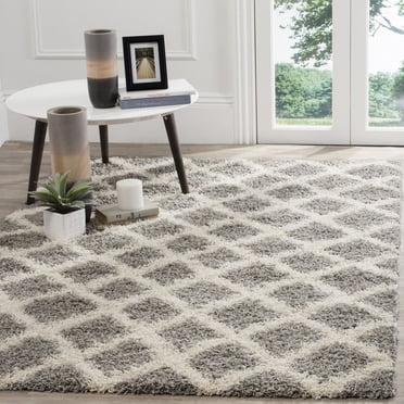 Safavieh Layla Tapis Géométrique Shag