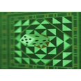 thumbnail image 1 of Ahgly Tapis Rectangulaire Lavable en Machine Intérieur Vert Émeraude Profond, 8 Pieds x 12 Pieds, 1 of 7