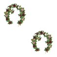 thumbnail image 1 of Wweixi Add Touch Of Beauty With Artificial Rose For Any Occasion Backdrop Arch Flowers Cloth Artificial Flowers Low Maintenance red 2Set, 1 of 6