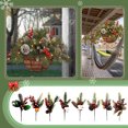 thumbnail image 2 of Cuttings Needles Flower Branch Accessories Holiday Decoration Simulation Plant Red Fruit Berry Fruit Branch, 2 of 8