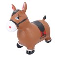 thumbnail image 2 of Bouncy Pals for Toddlers, Brown Bouncy Horse Hopper Ride On Inflatable  for Boys Girls, 2 of 7