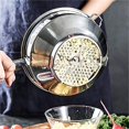 thumbnail image 4 of Oleegame 1PC Stainless Food Mill Great For Making Puree Or Soups Of Vegetables Tomatoes Kitchen Tools Silver, 4 of 7