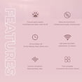 thumbnail image 3 of Neckband Earbuds, BT 5.3 Neckband with Cute Cat Pattern and RGB Backlight, IPX5 Waterproof and Magnetic Back Hands Free Sports Headphone for Calls Exercise, 3 of 7
