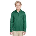 thumbnail image 1 of Zone Jeunesse Sonic Heather Performance Quarter-Zip - SP Forêt HTHR - L, 1 of 3