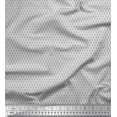 thumbnail image 1 of Soimoi Crepe Silk Fabric Geometric Small Print Fabric by The Yard 42 Inch Wide, 1 of 3