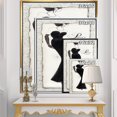thumbnail image 2 of Élégance Glam Paris Diva I - Toile Encadrée de Mode, 2 of 3