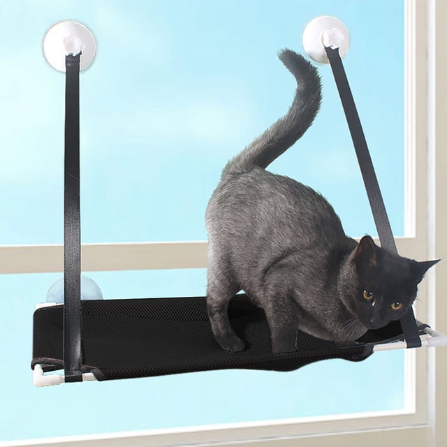 LSLJS Suction Cup Windowsill Hanging Bed Single Layer Hanging Pet, Pet Supplies