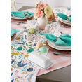 thumbnail image 2 of Design Imports CAMZ11578 14 x 108 in. Easter Garden Embellished Table Runner, 2 of 2