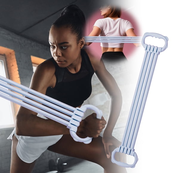 Resistance Bands for Working Out, 4 Tube Exercise Bands for Back Shoulder Yoga Pilates Home Gym