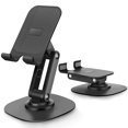 thumbnail image 1 of Cell Phone Stand, TSV Angle Height Adjustable Cellphone Holder Dock Fit for All Mobile Phones Tablet, 1 of 6