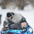 thumbnail image 2 of Snow Tube For Winter Fun Inflatable 47.2 Inch Heavy Duty Snow Sleds, 2 of 8