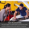 thumbnail image 5 of 2 Pcs 30A Alligator Clips Alligator Clips 12V 24V Jumper Wire for Car Battery Charger 1m, 5 of 5