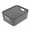 Gris-645, variante sur Boîte de Rangement Transparente, Organisateur de Bureau Grande Capacité, Couvercle en Acrylique Transparent, Design Anti-Poussière, pour Bureau Maison, Rangement Cosmétique, Étagère d'Exposition en Verre Hzhnb / Plastique, Transparent