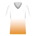 thumbnail image 2 of T-shirt à Col en V Femme Hauts d'Été pour Femmes T-Shirts à Col en V Hauts Imprimés T-Shirts Amples Décontractés T-Shirts d'Été pour Femmes T-Shirts à Col en V pour Femmes T-Shirts d'Été à Col en V pour Femmes, 2 of 5