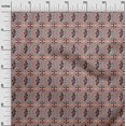 thumbnail image 2 of oneOone Cotton Poplin Fabric Floral & Paisley Block Print Fabric BTY 56 Inch Wide, 2 of 4