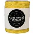 thumbnail image 1 of Maine Thread 0.020" Waxed Poly Cord 1 Ply - Yellow, 1 of 4
