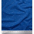 thumbnail image 1 of Soimoi Georgette Viscose Fabric Leaves,Bell Flower & Butterflies Panel Print Fabric by Yard 42 Inch Wide, 1 of 3