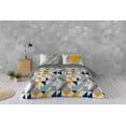 thumbnail image 2 of Gouchee Home Tekan Queen 3-Piece Duvet Cover Set – Modern Geometric Bedding Set, Reversible Gray Cotton, 2 of 2
