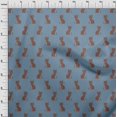 thumbnail image 3 of oneOone Cotton Flex Fabric Cat Ikat Print Fabric By Yard 40 Inch Wide, 3 of 4