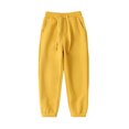 thumbnail image 1 of CHUANK Kids Boys Girls Sweatpants Workout Pants High Waisted Drawstring Trackpants Cinch Bottom Trousers, 1 of 5