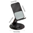 thumbnail image 3 of Chmadoxn New Rotating Aluminum Alloy Phone Stand Desktop Tablet Live Mobile Phone Stand Online Lesson Multi Functional Folding Stand Mobile phone holder, 3 of 6