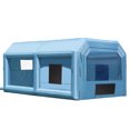 thumbnail image 1 of VEVOR Inflatable Paint Booth, 21 x 13.5 x 9.8 ft Inflatable Spray Booth, with 1100W Powerful Blower and Air Filter System, Large Furniture Painting, Portable Car Paint Booth for Medium-Sized Vehicles, 1 of 9