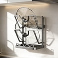 thumbnail image 3 of Multifunctional Kitchen Organizer Stand Stove Top Lid Holder With Integrated Tray And Spoon Rest Efficient Countertop Storage Rack, 3 of 3