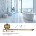 thumbnail image 1 of Heaveant Brass Towel Rack, Antique Brass Bathroom Towel Holder Rack Single Pole Bar Clothes Hanger Shelf Wall Mount, 1 of 7