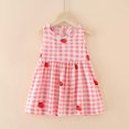 thumbnail image 1 of LSLJS Robe d'Été Sans Manches pour Tout-Petites Filles, Imprimé Graphique, Vêtements pour Enfants ( 4-5 Ans, Rose ), 1 of 3