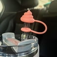 thumbnail image 4 of Yhmxh Kitchen Gadgets Kitchen Essentials Toilet Straw Overflow Stopper Cup Falling Stopper Cup Straw Cap Outdoor Straw Sleeve Kitchen Aid Attachments Kitchen Accessories for Home Kitchen Camping, 4 of 4